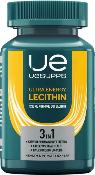 Изображение товара Пищевая добавка UESUPPS Ультра Энерджи Лецитин (90 капсул)