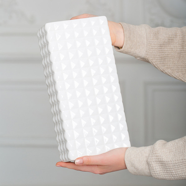 Изображение товара Ваза Mandarin Decor Флоренция / FS13771-30 (белый)