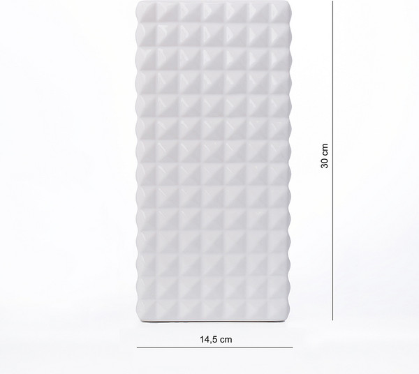 Изображение товара Ваза Mandarin Decor Флоренция / FS13771-30 (белый)