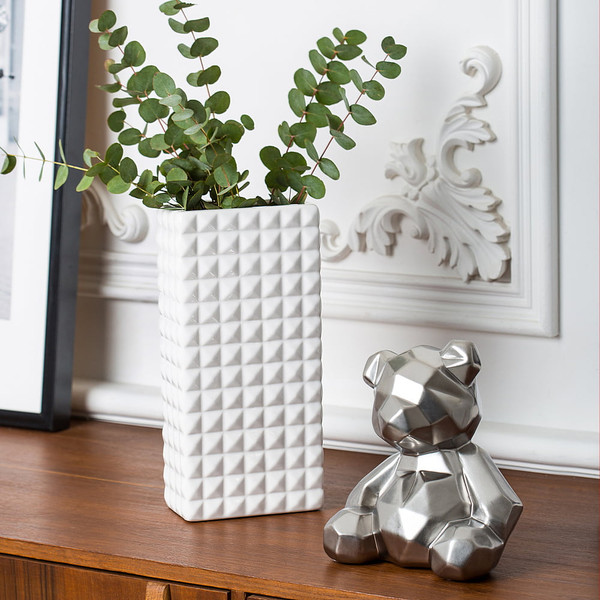 Изображение товара Ваза Mandarin Decor Флоренция / FS13771-30 (белый)