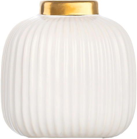 Изображение товара Ваза Mandarin Decor Сан-Ремо / FS13334-13white (белое золото)