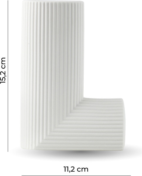 Изображение товара Набор ваз Mandarin Decor Love / FSS1501045-18W (белый, 4 шт)