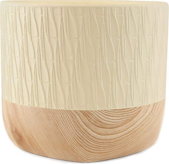 Изображение товара Кашпо Mandarin Decor Рустика / P18C23102B-12milk (молочный)