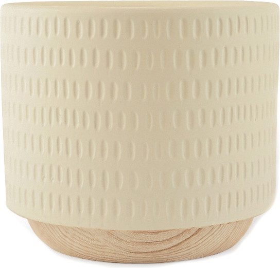 Изображение товара Кашпо Mandarin Decor Често / P18C23104B-12milk (молочный)
