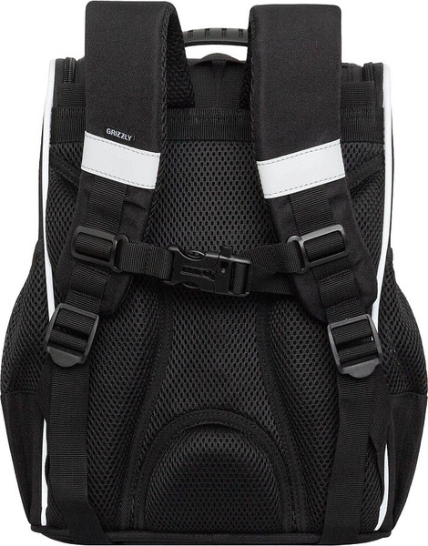 Изображение товара Школьный рюкзак Grizzly RAm-585-6 (черный)