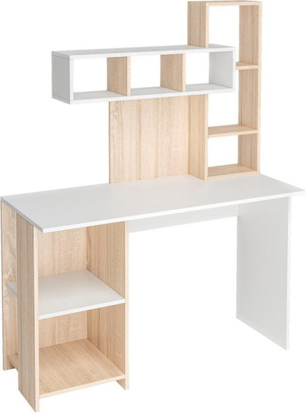 Изображение товара Письменный стол Woodville Эфес (дуб сонома/белый)