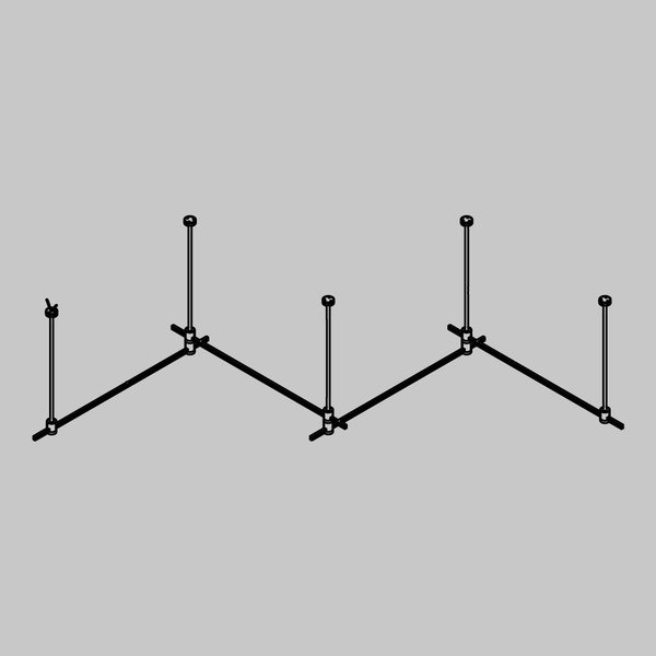 Изображение товара Потолочная база для трекового светильника Maytoni Long TFC-Flar-L02-BS
