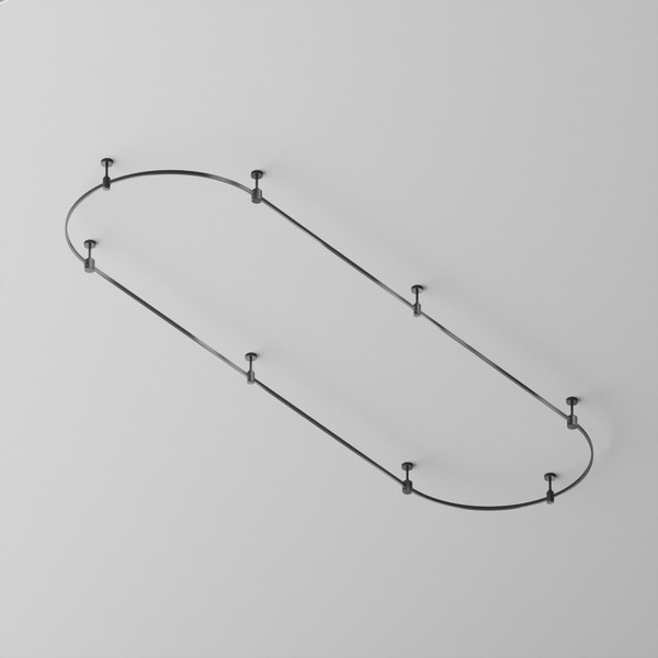 Изображение товара Потолочная база для трекового светильника Maytoni Short TFC-Flar-S01-B