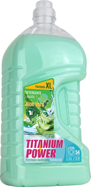 Изображение товара Гель для стирки Titanium Power Алоэ Вера (3л)