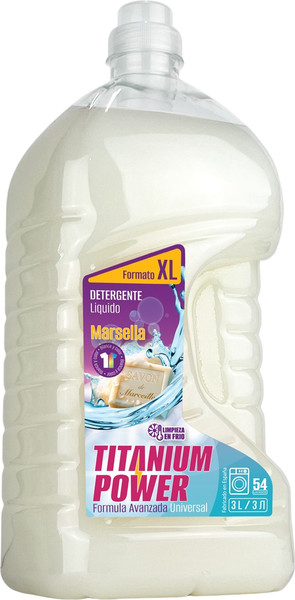 Изображение товара Гель для стирки Titanium Power Марсельское мыло (3л)