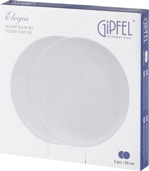 Изображение товара Набор тарелок Gipfel Elegia 43460 (2шт)