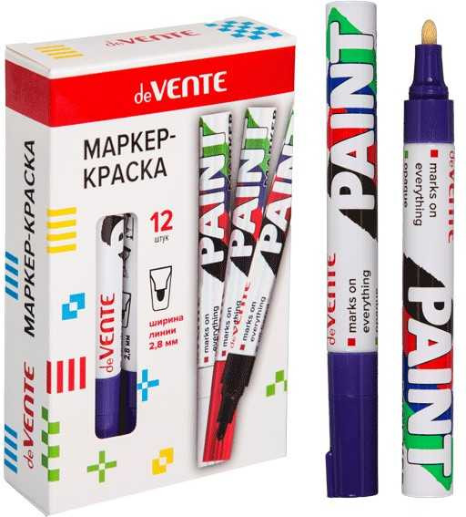 Изображение товара Маркер-краска deVente 5043343 (фиолетовый)