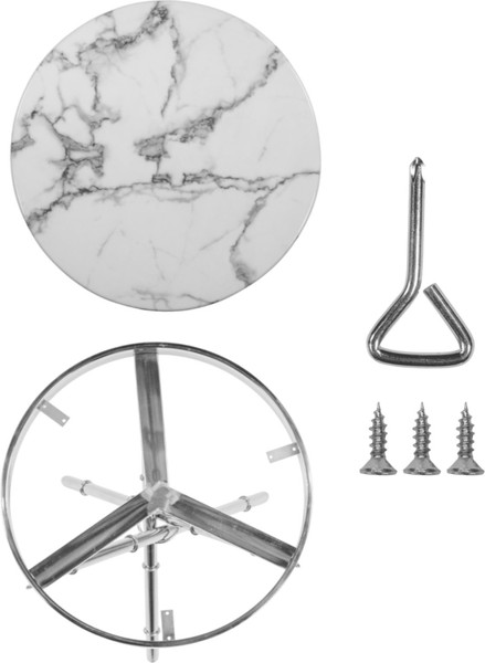 Изображение товара Журнальный столик Woodville Monika 50х55 (marble/gold)