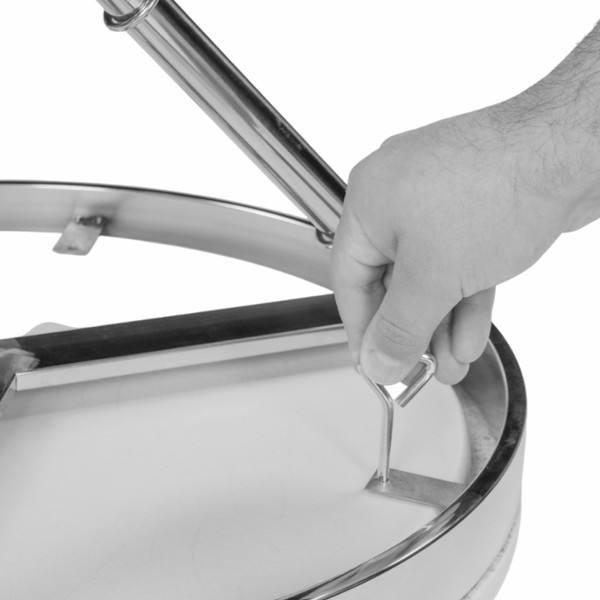 Изображение товара Журнальный столик Woodville Monika 50х55 (marble/gold)