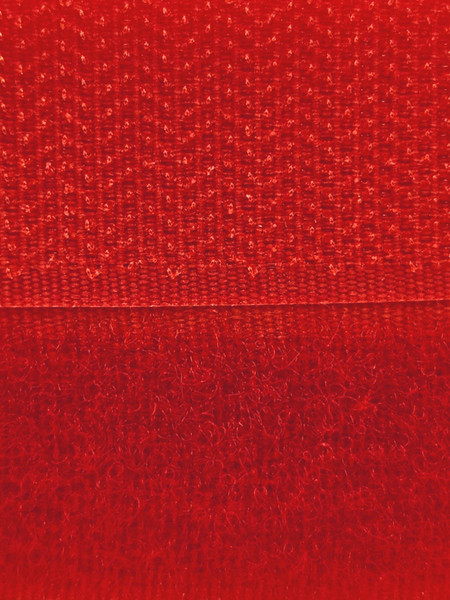 Изображение товара Застежки-липучки для шитья Sentex 25мм №105 / ЛК 25 105-3 (3м, ярко-красный)