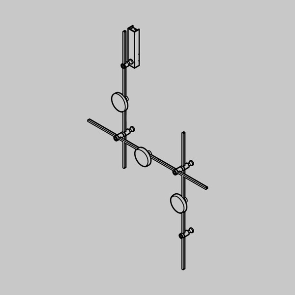 Изображение товара Крепление для трековой системы Maytoni Wall TFC-Flar-W01-BS