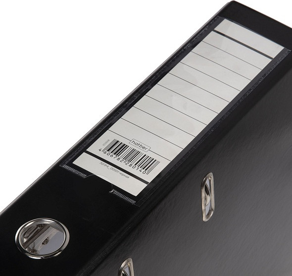 Изображение товара Папка-регистратор Hatber 70ПР4_00001 (черный)