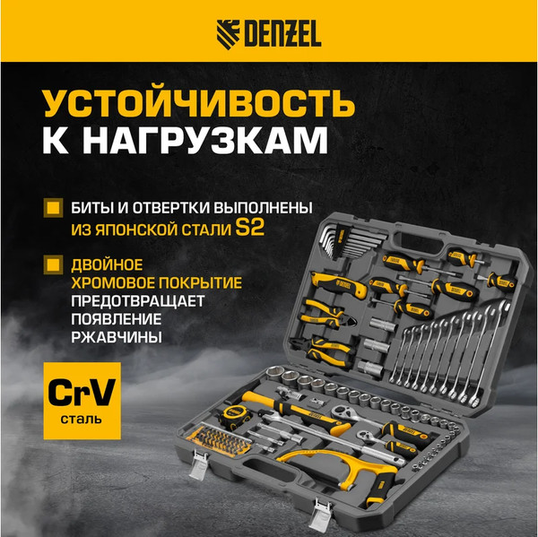 Изображение товара Универсальный набор инструментов Denzel 15803