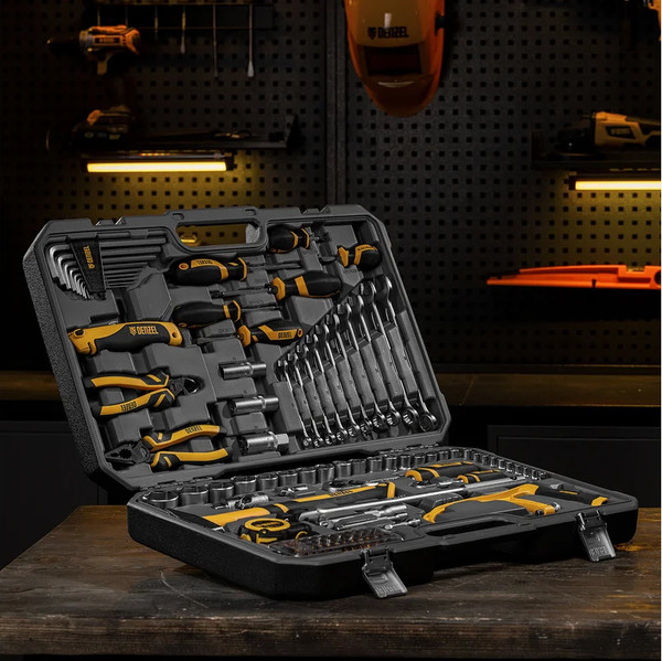 Изображение товара Универсальный набор инструментов Denzel 15803