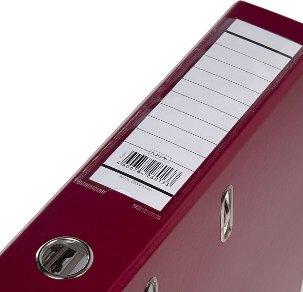 Изображение товара Папка-регистратор Hatber 70ПР4_00006 (бордовый)