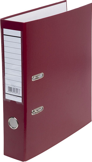 Изображение товара Папка-регистратор Hatber 70ПР4_00006 (бордовый)
