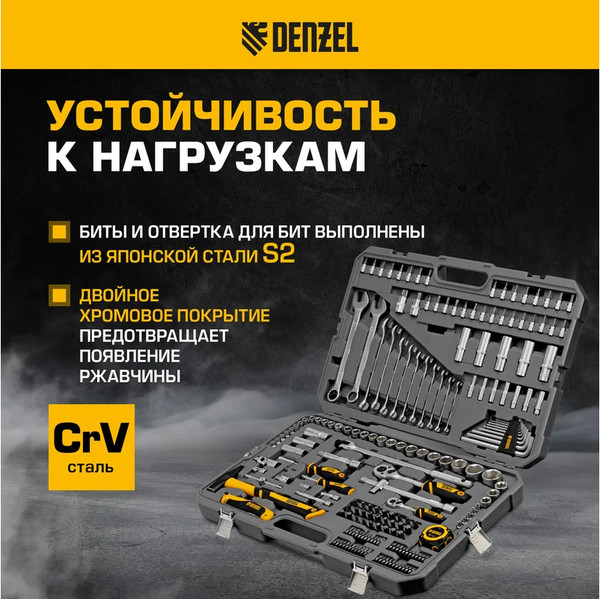 Изображение товара Универсальный набор инструментов Denzel 15806