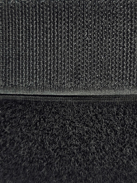 Изображение товара Застежки-липучки для шитья Sentex 40мм / ЛК 40 черный-1