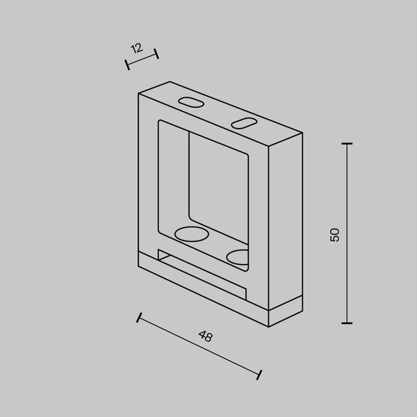 Изображение товара Крепление для подвесного светильника Maytoni TRA130BS-B-1