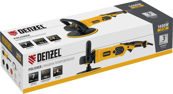 Изображение товара Полировальная машина Denzel 27701