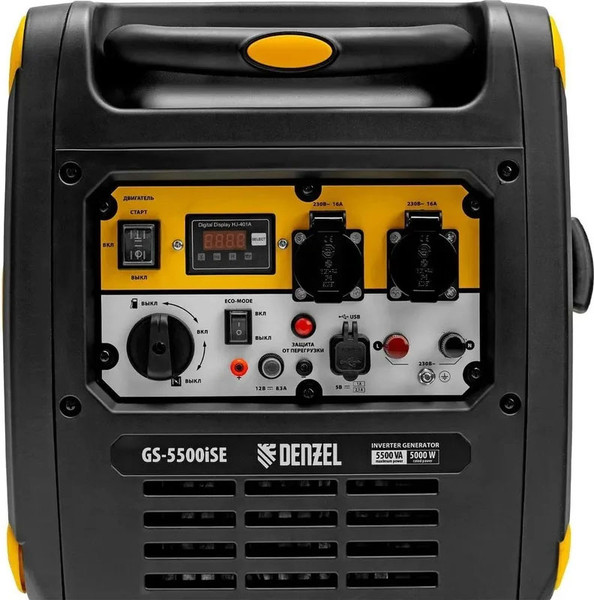 Изображение товара Инверторный генератор Denzel GS-5500iSE / 94712