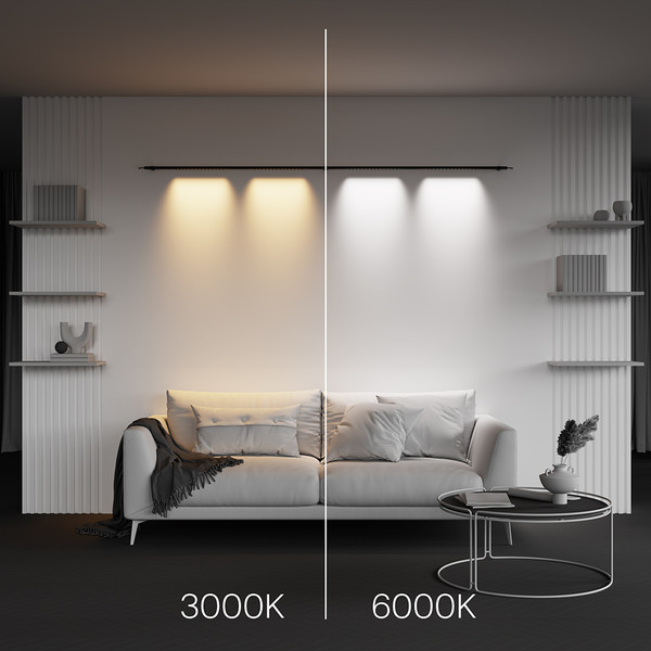 Изображение товара Трековый светильник Maytoni Points C101CL-L1000-24W3-6K-B