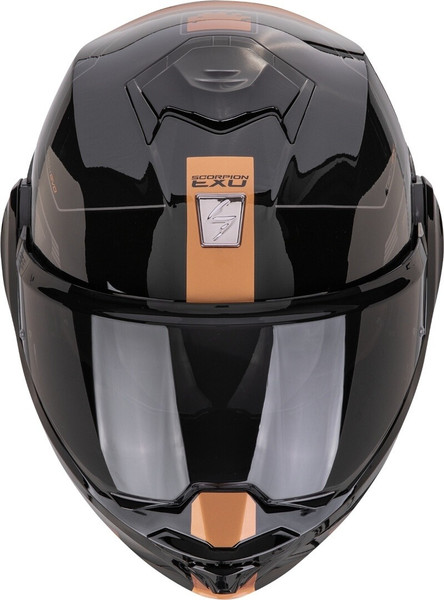 Изображение товара Мотошлем Scorpion Exo Exo-Tech Evo Traveller (р. M, черный/медный)