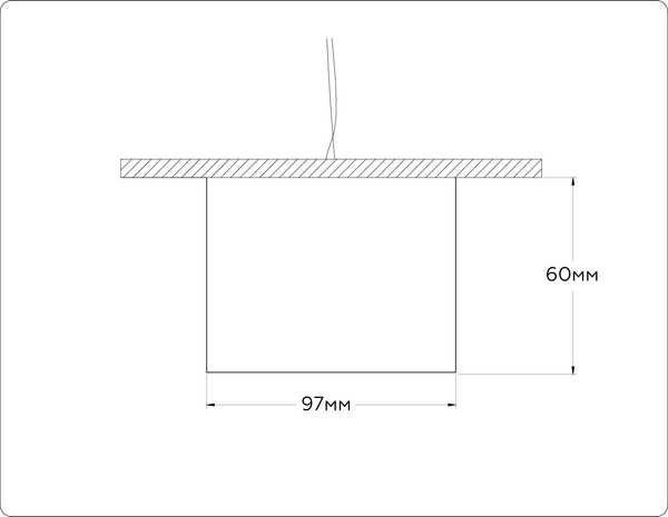 Изображение товара Точечный светильник Ambrella TN52892 SWH/GWH (белый песок/белый глянец)