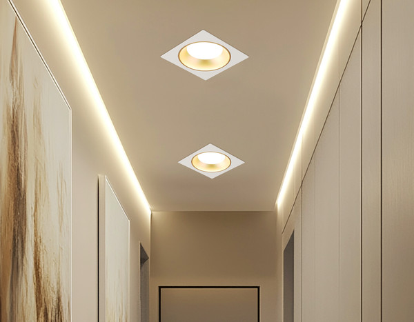 Изображение товара Точечный светильник Ambrella TN52338 SWH/SGD (белый песок/золото песок)