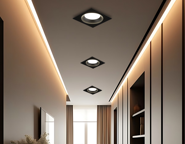 Изображение товара Точечный светильник Ambrella TN52339 SBK (черный песок)