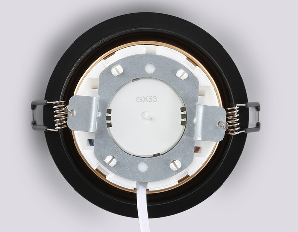 Изображение товара Точечный светильник Ambrella TN52334 SBK/SGD (черный песок/золото песок)