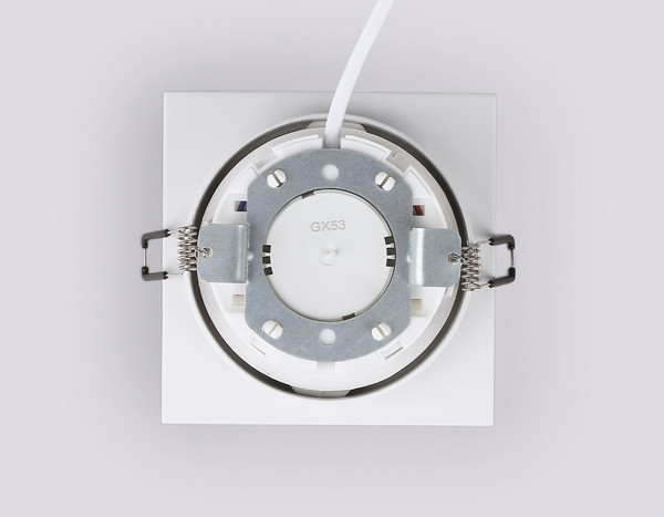 Изображение товара Точечный светильник Ambrella TN52341 SWH/GWH (белый песок/белый глянец)