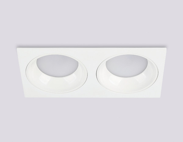 Изображение товара Точечный светильник Ambrella TN52343/2 SWH/GWH (белый песок/белый глянец)