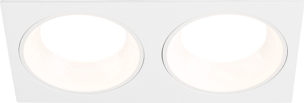 Изображение товара Точечный светильник Ambrella TN52343/2 SWH/GWH (белый песок/белый глянец)