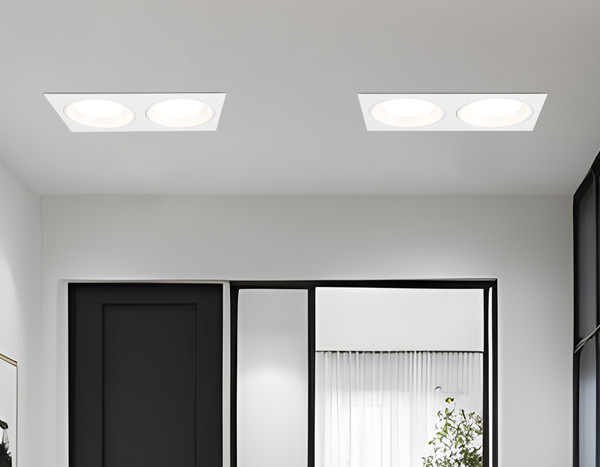 Изображение товара Точечный светильник Ambrella TN52343/2 SWH/GWH (белый песок/белый глянец)