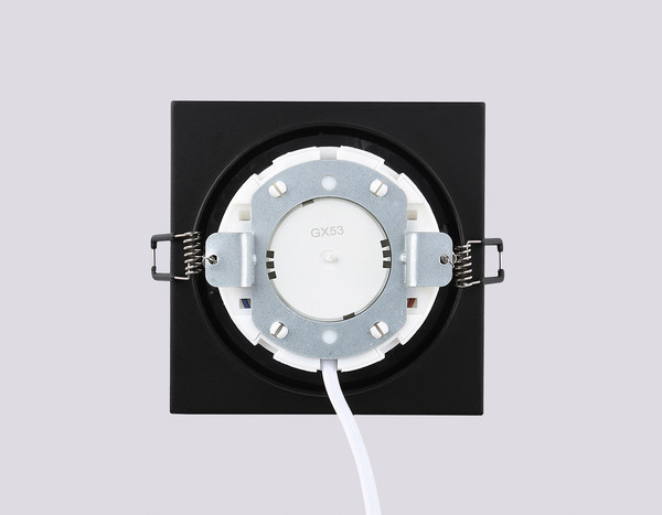 Изображение товара Точечный светильник Ambrella TN52342 SBK/GBK (черный песок/черный глянец)