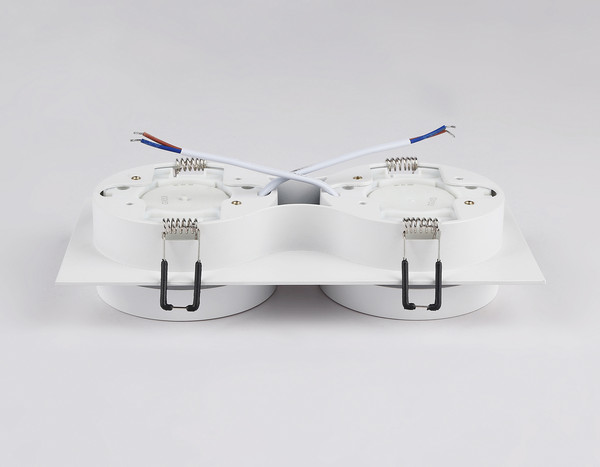 Изображение товара Точечный светильник Ambrella TN52423/2 WH/FR (белый/белый матовый)