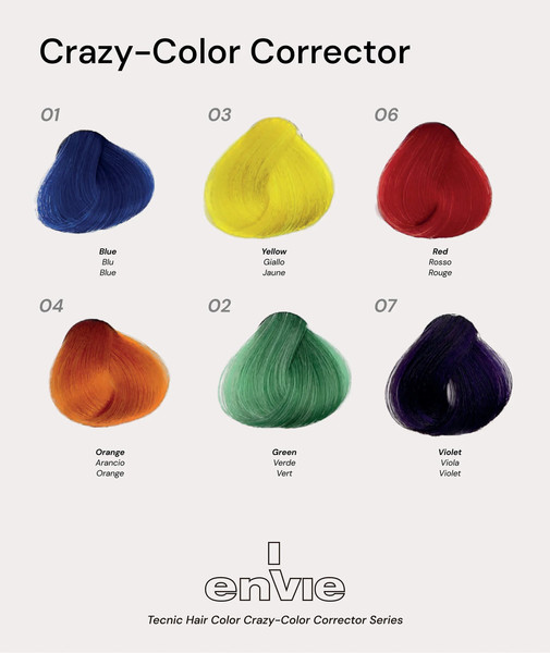 Изображение товара Крем-краска для волос Envie Tecnic Color Crazy 07 (100мл)