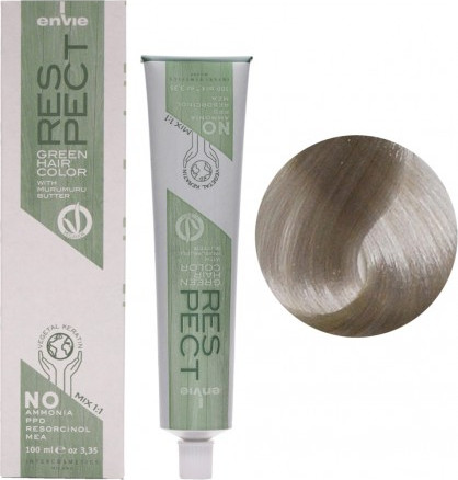 Изображение товара Крем-краска для волос Envie Green Hair Color тон 11.1 (100мл)