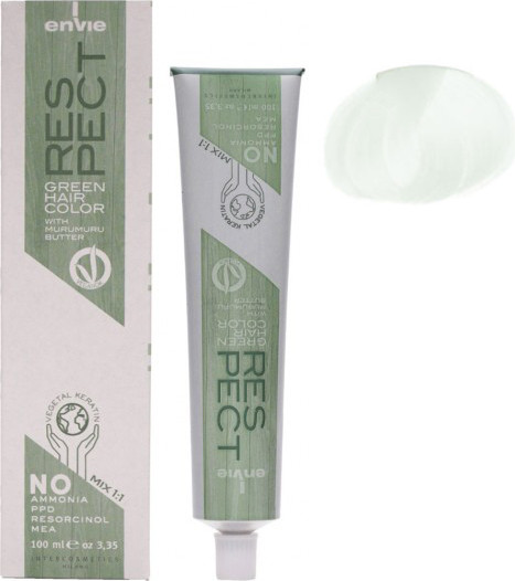 Изображение товара Крем-краска для волос Envie Green Hair Color тон Shine Clear (100мл)