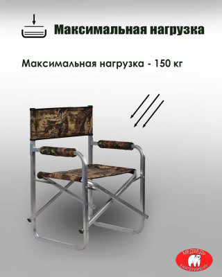 Изображение товара Кресло складное Медведь Екатеринбург книжка (алюминиевое)
