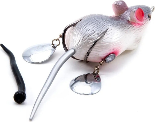 Изображение товара Мягкая приманка Namazu Mouse YR Hooks BN 75мм 26г 17 / N-MP76-26-17