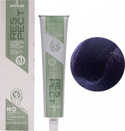 Изображение товара Крем-краска для волос Envie Green Hair Color тон 5.22 (100мл)