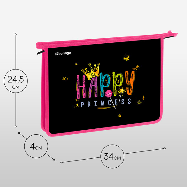 Изображение товара Папка для тетрадей Berlingo Candy Princess / BR-PP-A40531