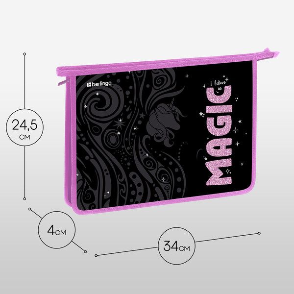 Изображение товара Папка для тетрадей Berlingo Purple Magic / BR-PP-A40529